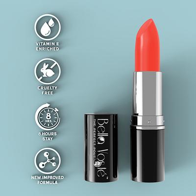 Bella Voste Sheer Creme Lust Lipstick Glam Charm 21 4.2 Gm - Lipsticks