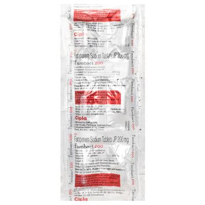 Farobact 200mg Tablet 6'S - Bacterial Infections-OBL