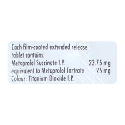 Supermet XL 25 Tablet 15's - Hypertension-Bet