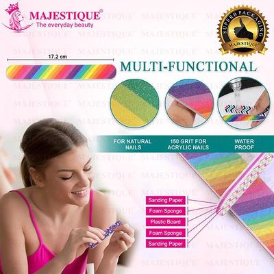 Majestique Nail File And Dual Side Nail 2's - Manicure & Pedicure Kits