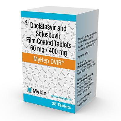 MYHEP DVIR 60/400 Tablet 28's - Viral infections-Ant