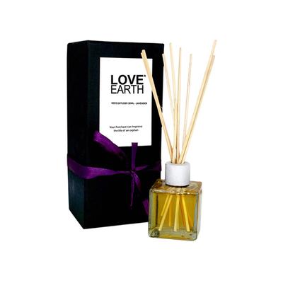 Love Earth Reed Diffuser Lavender Scent with Lavender Extracts 30 ml - Diffuser