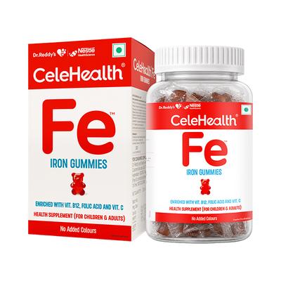 Celehealth Fe Iron Gummies 30's - Multi-Vitamins