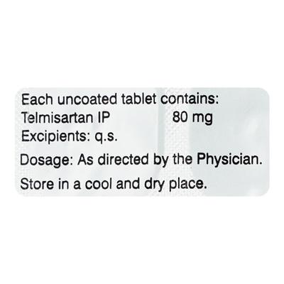 Tazloc 80mg Tablet 10'S - Hypertension-Ang