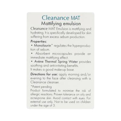 Avene Cleanance Mat Emulsion 40 ml - Skin-Treatment