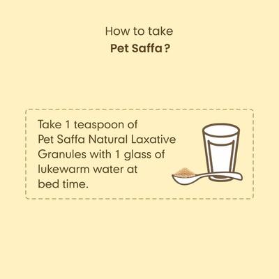 Dr.Juneja's Petsaffa Natural Laxative Granules 200 gm - Digestive Care