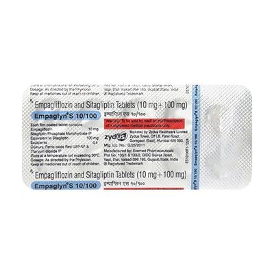 EMPAGLYN S 10/100 Tablet 10's - Diabetes-Ant