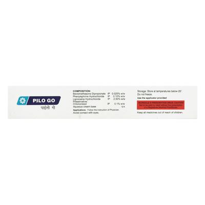 PILO GO Cream 20gm - Haemorrhoid-Ano