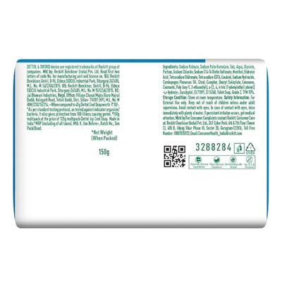 Dettol Soap - Icy Cool (Pack Of 5 X 150 g) - Soaps