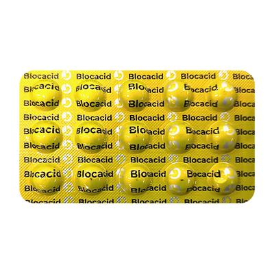 BLOCACID Tablet 15's - Ulcer/Reflux/Flatulence-Aaa