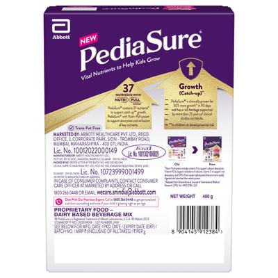 Pediasure Scientifically Designed Nutrition Health Drink Refill - Vanilla Flavour 400 g - Kids Nutrition