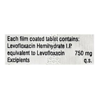 Lcin 750mg Tablet 10'S - Bacterial Infections-Qui