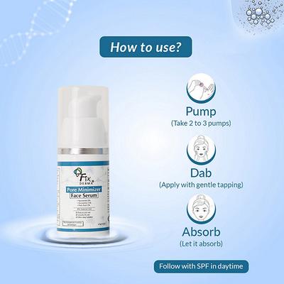 Fixderma 20 Percent Niacinamide Serum for Face and Pore Minimizer with 2.5 Percent Glucosamine and Hyaluronic Acid Serum 15 gm - Face Serum