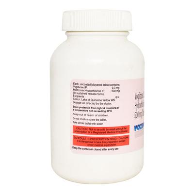 Vozuca M 0.3mg Activ Tablet 60'S - Diabetes-Ant