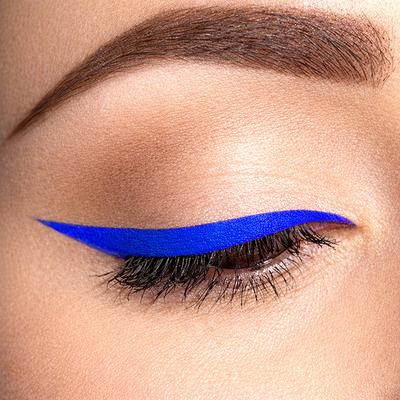 Lakme Ultimate Glam Eye Liner, Semi Matte, Blue, 9ml - Eyeliners