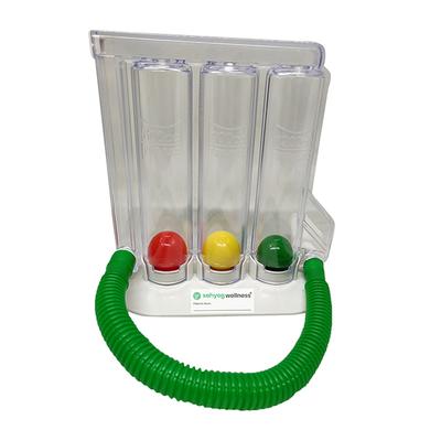 Sahyog Wellness Respiratory Three Balls Breathing Lung Exerciser - One Tube - Respiratory Care Devices