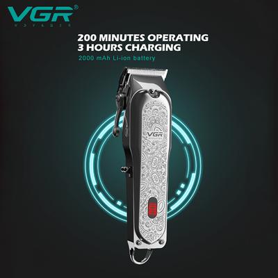VGR PRO Skin Friendly V116 Pro Trimmer 75 min Runtime (White) 1's - Trimmers