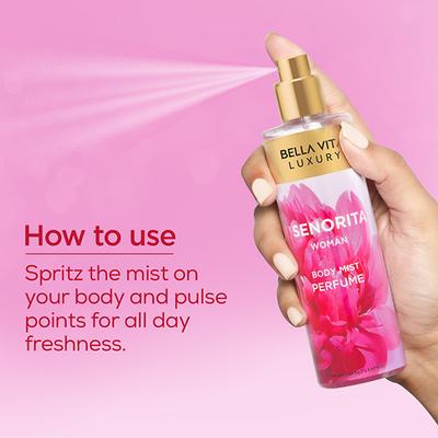 Bella Vita Organic Luxury Senorita Woman Body Mist 150 ml - Body Mist/Spray