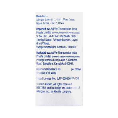 RESTASIS 0.05% Eye Drops 30x0.4ml - Eye conditions-Oth