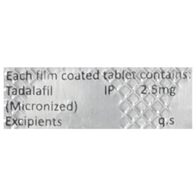 Efil 2.5mg Tablet 10'S - Impotence/Erectile Dysfunction (Ed)