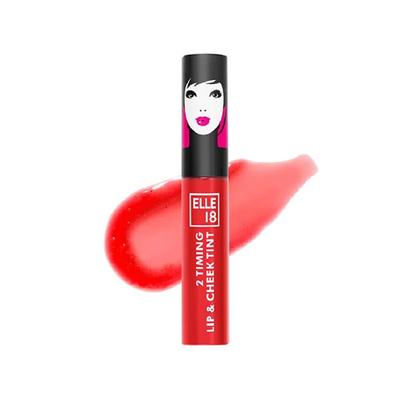Elle18 2 Timing Lip and Cheek Tint Tropicana 4 ml - Liquid Lipsticks