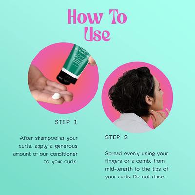 Arata Advanced Curl Care Leave-In Conditioner Moisturizes & Deep Conditions with Abyssinian Seed Oil, Aloe Vera & Pelvetia Canaliculata Extract 100ml - Conditioners