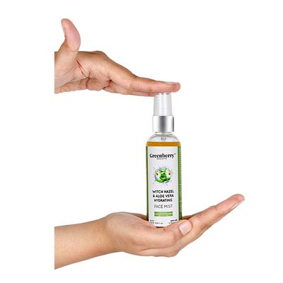 Greenberry Organics Witch Hazel & Aloe Vera Hydrating Face Mist 100 ml - Face Creams
