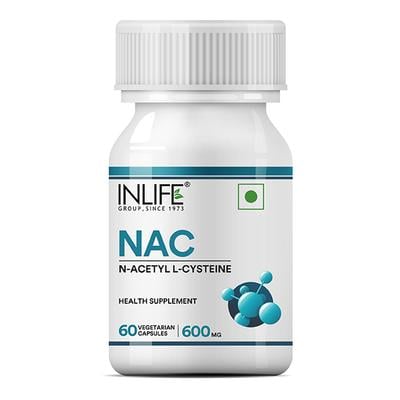 INLIFE NAC N Acetyl Cysteine Veg Capsules 60's - Vital Health