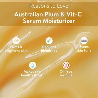 Belora Australian Plum & Vitamin C Serum Moisturizer 50 gm - Face Moisturizers