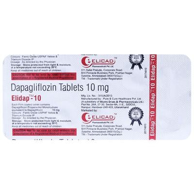 ELIDAP 10 Tablet 10's - Diabetes-Ant