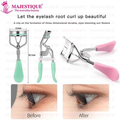 Majestique Premium Elegant Eyelash Curler Non-Slip Lashes Curler Fit All Eye Shape Curved Lash Curler 1's - Eyelash Curlers