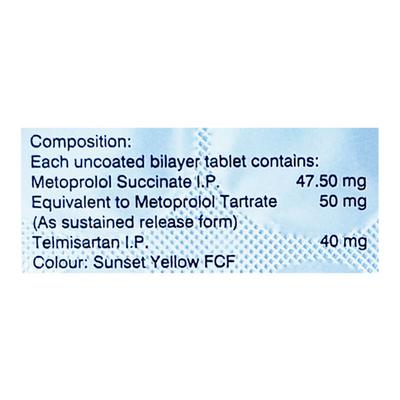 Telista MT 50mg Tablet 15'S - Hypertension-Ana
