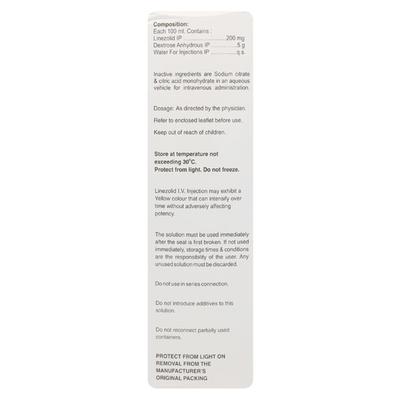 Lizolid Injection 300ml - Bacterial Infections-OAB
