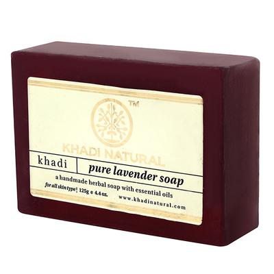 KHADI NATURAL PURE LAVENDER SOAP 125 gm - Soaps