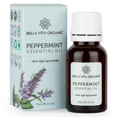 Bella Vita Organic Peppermint Essential Oil 15 ml - Massage Oils