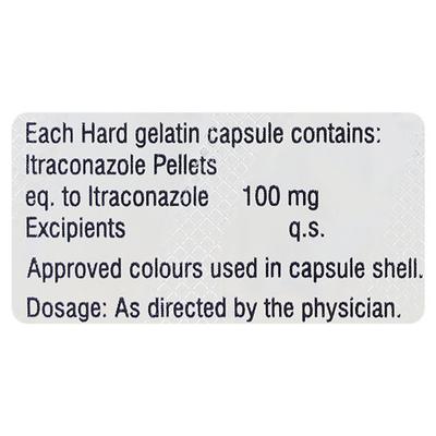 Itriben 100mg Capsule 10'S - Fungal Infections-Anf