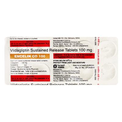 ENCELIN OD 100 Tablet 10's - Diabetes-Ant