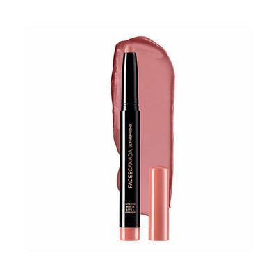 Faces Canada Ultime Pro Hd Intense Matte Lips + Primer - Tease 14, 9Hr Long Stay 1.4 gm - Lip Crayons