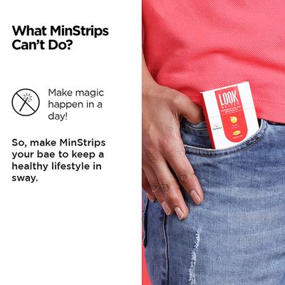 MinS Look Better MinStrips for Men (pack pof 30 strips) 1's - Sexual Care