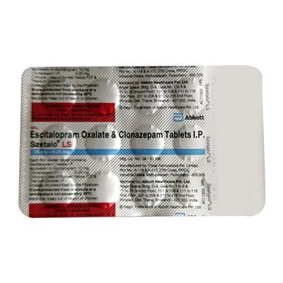 SZETALO LS Tablet 15's - Anxiety-Anx