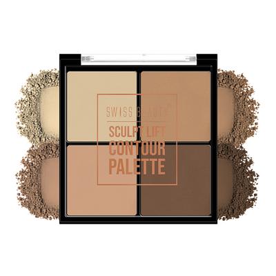 Swiss Beauty Sculpt Lift Contour Palette - (Shade-1) 14 gm - Face Palettes