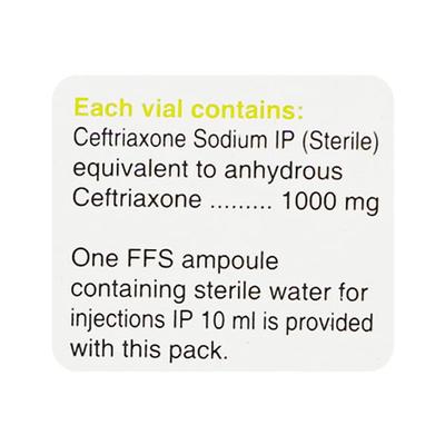 Cefbact 1gm Injection 1's - Bacterial Infections-Cep