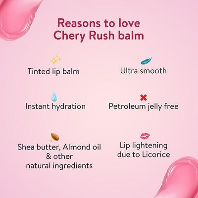 Belora Paris Cherry Rush Balm 8 gm - Lip Balms