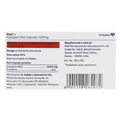 ICOS 1g Capsule 4's - Cardiac Arrest
