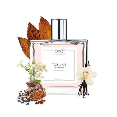 EM5 Tob Van Unisex Perfume - Eau De Parfum Spray for Men & Women, Tobacco Vanilla Warm Spicy 50 ml - Men Perfumes (Edt/Edp)