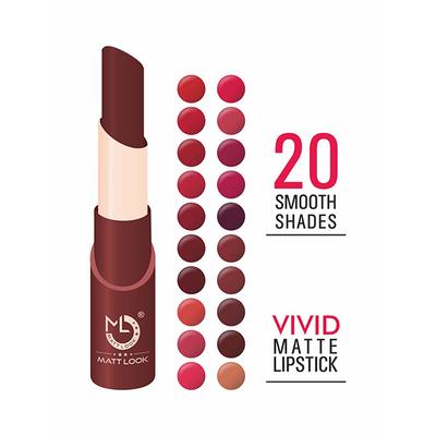 Matt Look Vivid Matte Lipstick, Hot Chocolate 3.8 gm - Lipsticks