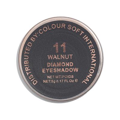 Europe Girl Single Diamond Eyeshadow 11 Walnut NA 5 gm - Eyeshadow, Bases & Primers