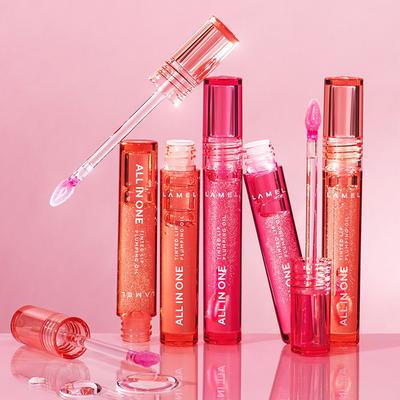 Lamel All In One Lip Tinted Plumping Oil 404 Berry Ice 3 ml - Lipstick Primers & Plumpers