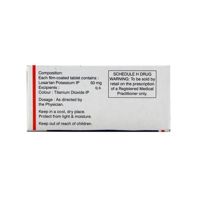 Alsartan 50mg Tablet 10'S - Hypertension-Ang