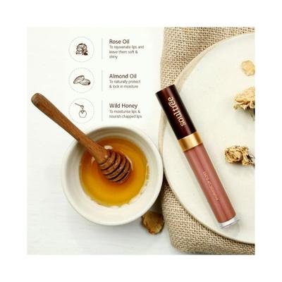 Soul Tree Ayurvedic Lip Gloss 203 Coral Pink 5gm - Lip Glosses